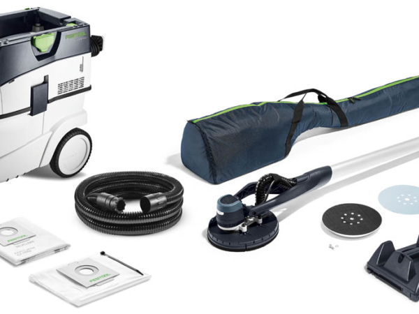 Festool Zestaw złożony z szlifierki przegubowej i odkurzacza PLANEX LHS-E 225/CTM 36-Set 578418
