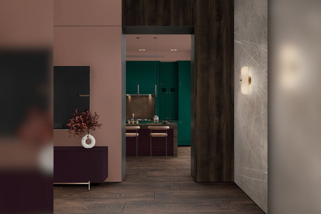 Wodoodporna płyta ścienna Beige Pietra Marble K024 PT