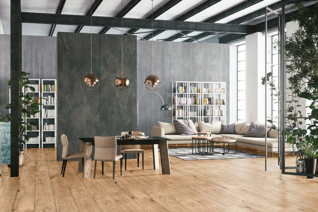 Wodoodporna płyta ścienna Brooklyn Grey R115 PT