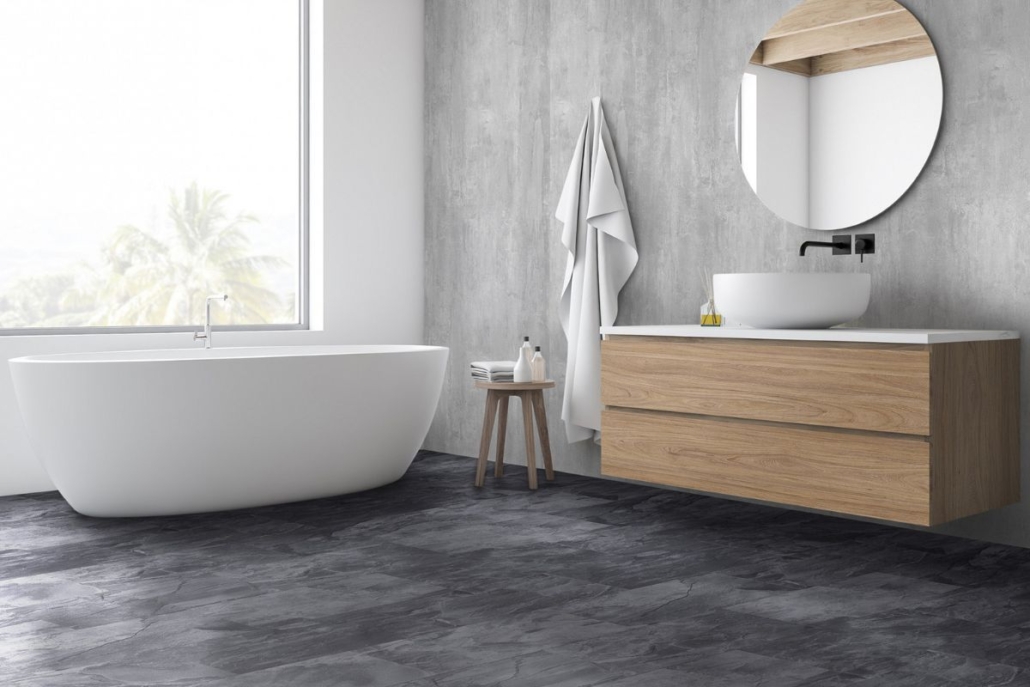Wodoodporna płyta ścienna Brooklyn Grey R115 PT