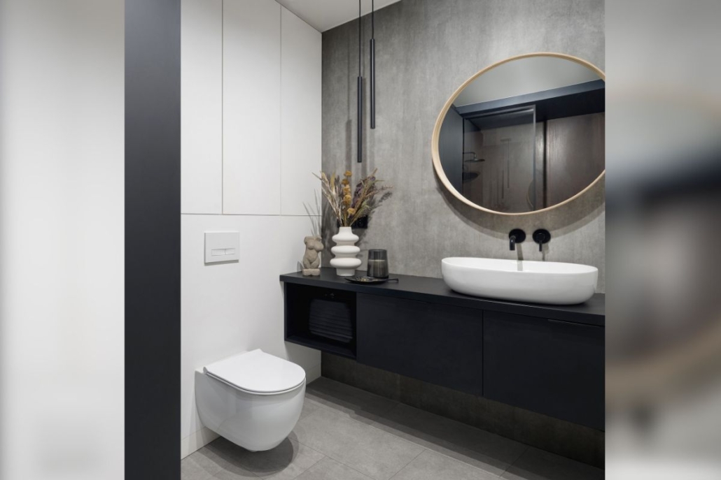 Wodoodporna płyta ścienna Brooklyn Grey R115 PT