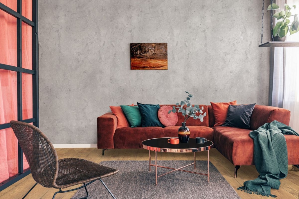 Wodoodporna płyta ścienna Concrete R109 PT