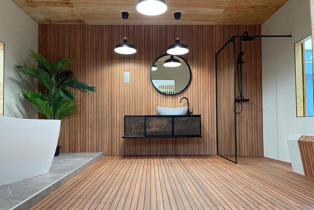 Wodoodporna płyta ścienna Yacht Wood R122 FN
