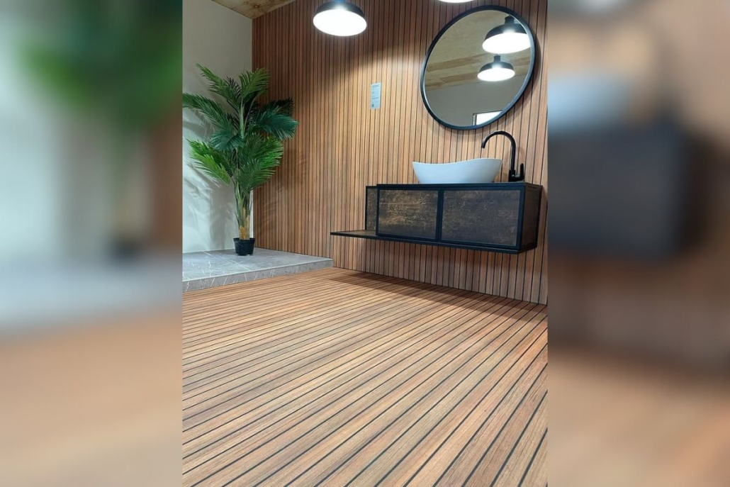 Wodoodporna płyta ścienna Yacht Wood R122 FN