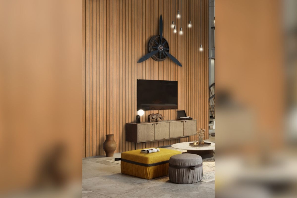 Wodoodporna płyta ścienna Yacht Wood R122 FN