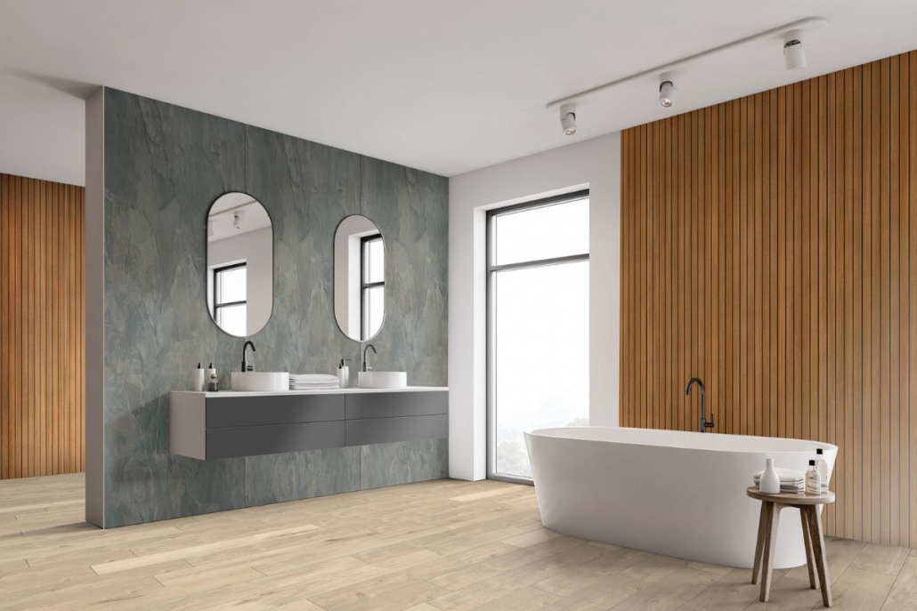 Wodoodporna płyta ścienna Yacht Wood R122 FN
