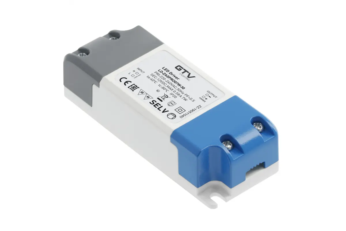 Zasilacz LED PRO 12V 7W GTV