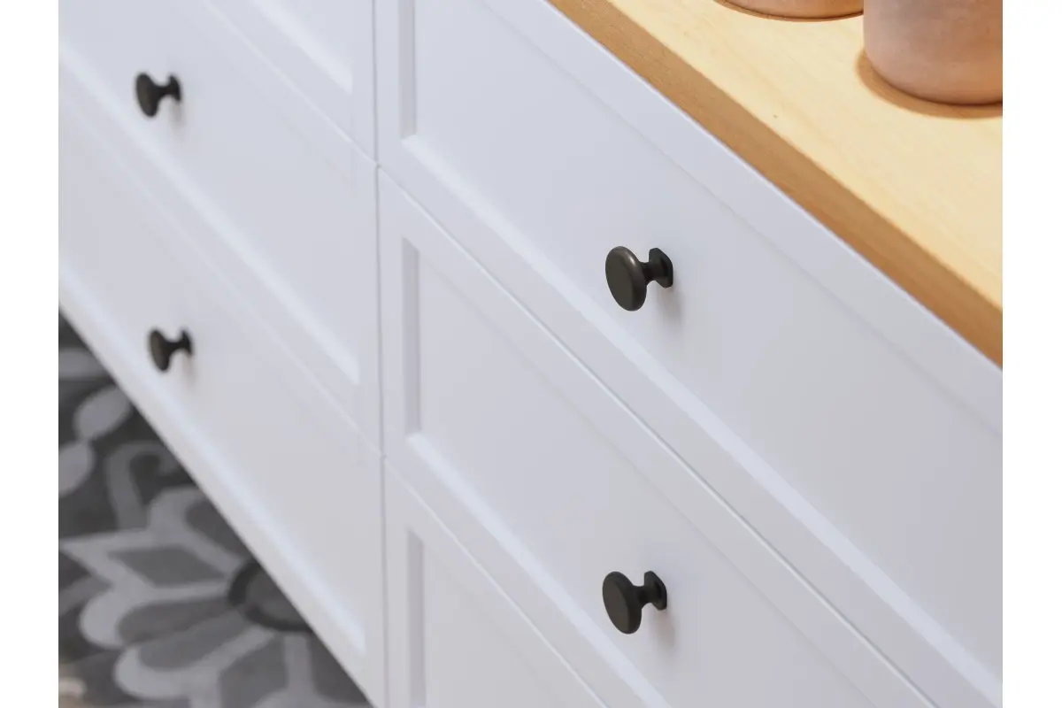 Gałka meblowa LORENA złoto szczotkowane GTV - obrazek 4