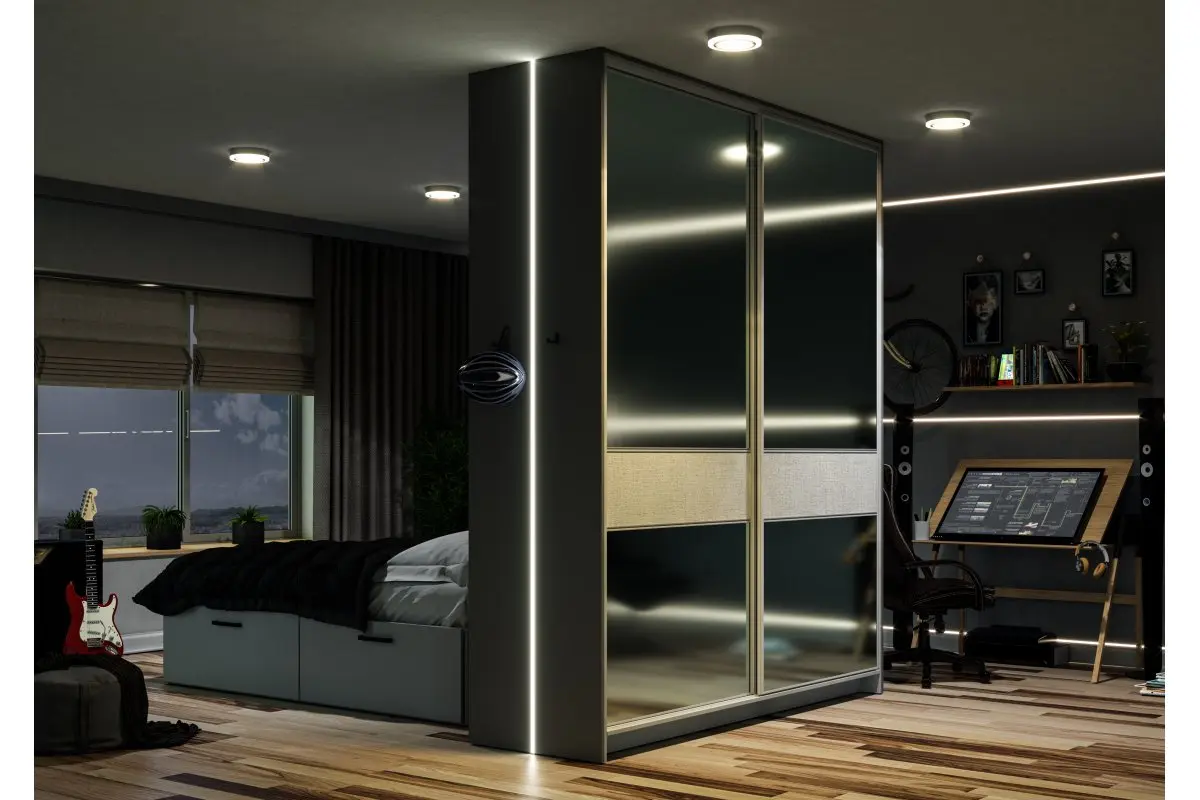 Profil aluminiowy LED z kołnierzem GLAX wpuszczany GTV - obrazek 4