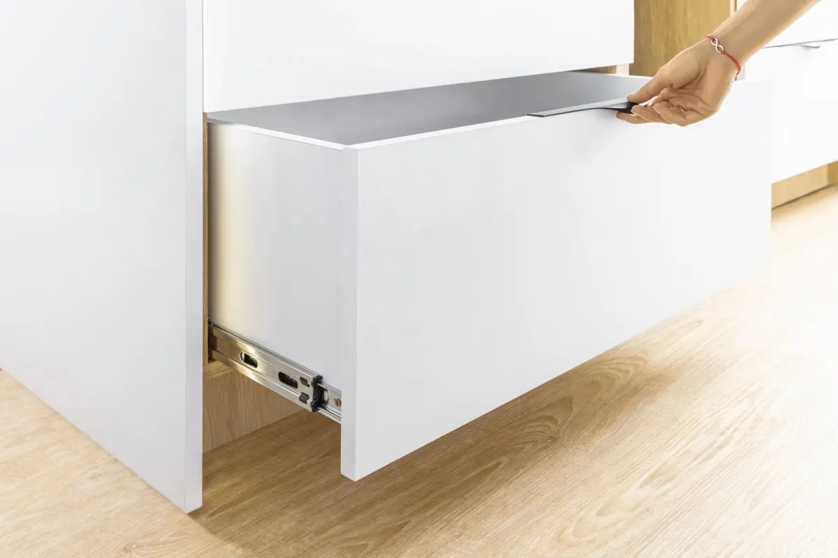 Prowadnica Kulkowa PRO H45 pełny wysuw 50 kg GTV - obrazek 7