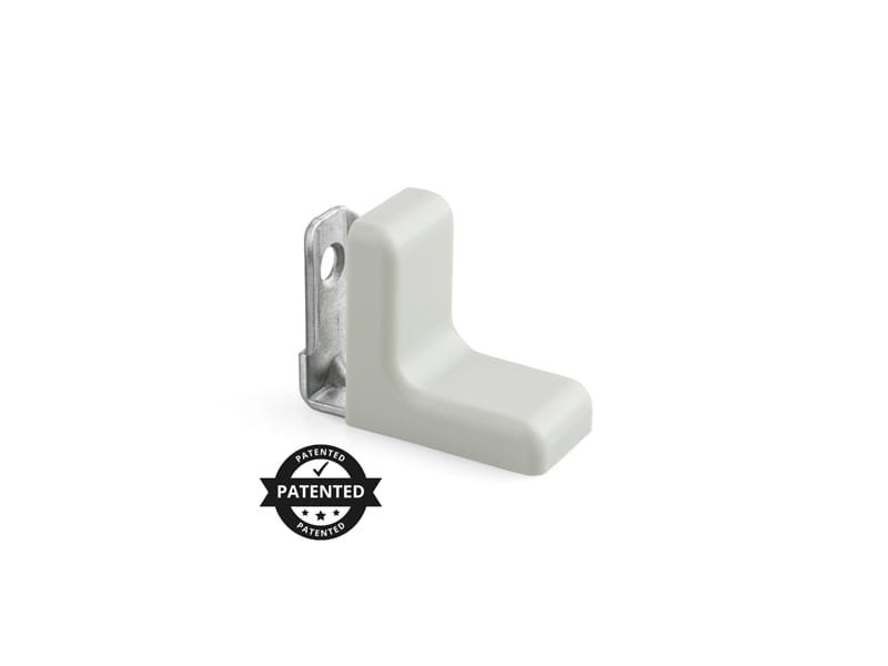 Kątownik meblowy KN-375 jasny popiel ATM