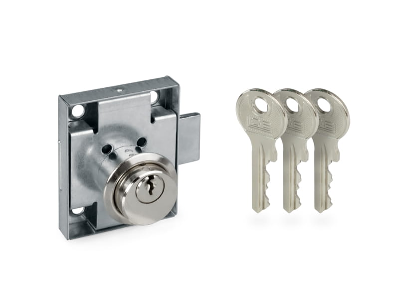 Zamek meblowy ZMB-1 System 1-go klucza