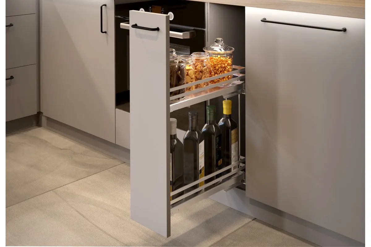 Kosz cargo MOVIXPRO 200 bez prowadnic antracyt KO-200BO-60 GTV - obrazek 5