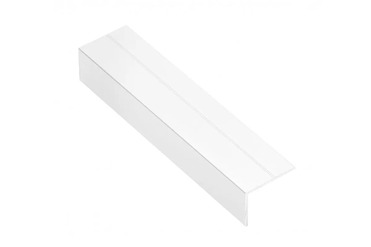 Profil aluminiowy kątownik 18 mm L-3 m biały
