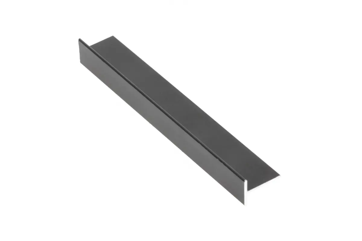 Profil aluminiowy T 18 mm L-3 m czarny