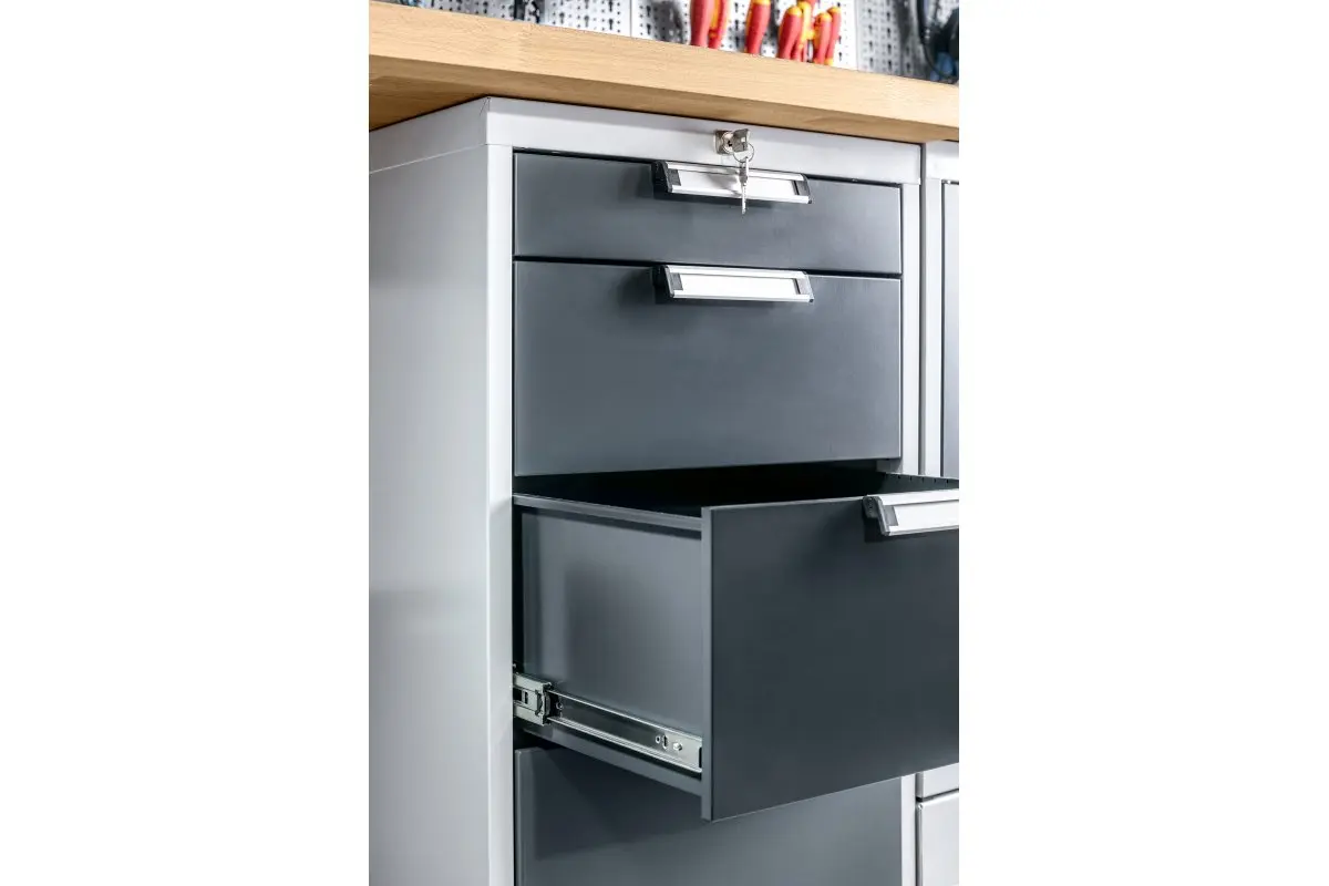 Prowadnica Kulkowa PRO H45 pełny wysuw 50 kg GTV - obrazek 10