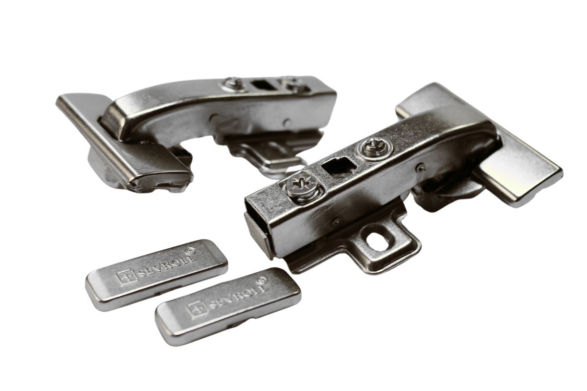 Zawias równoległy kątowy 90° cichy domyk (2szt.) Sevroll 223045