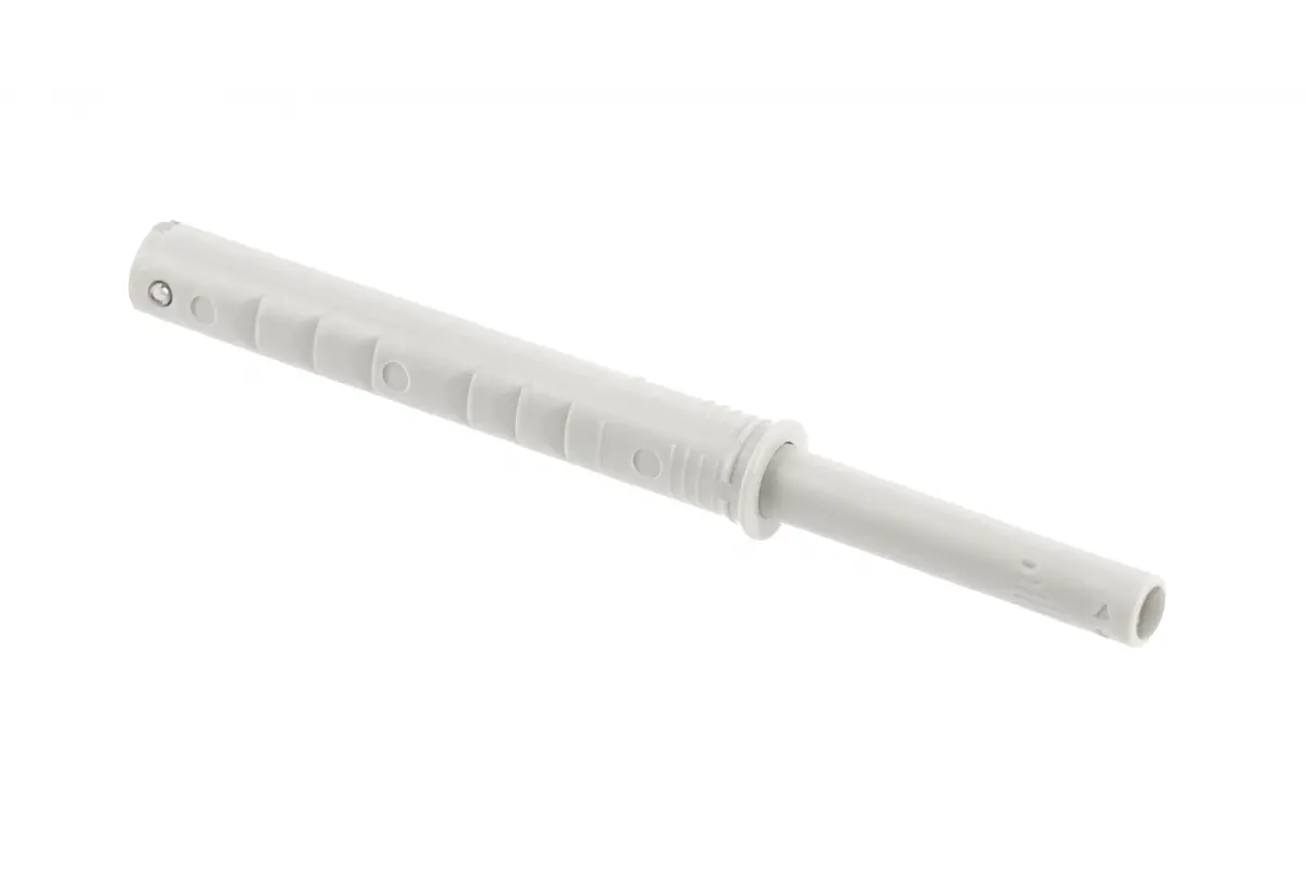 Odbojnik GTV SALTO NOVA, długi, wpuszczany, gumka, szary