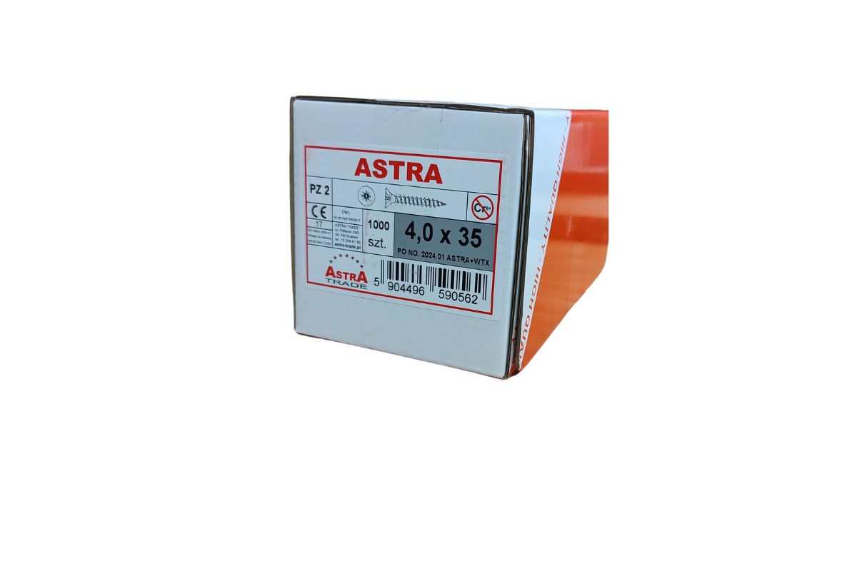 Wkręt ASTRA 4x35 ocynk (1000)