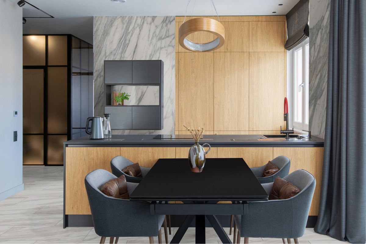 Kronospan blat Slim Line Czarny 0190 AF - obrazek 4