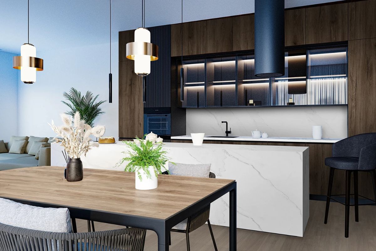 Kronospan blat Slim Line Dąb Castello Miodowy K358 PW - obrazek 7