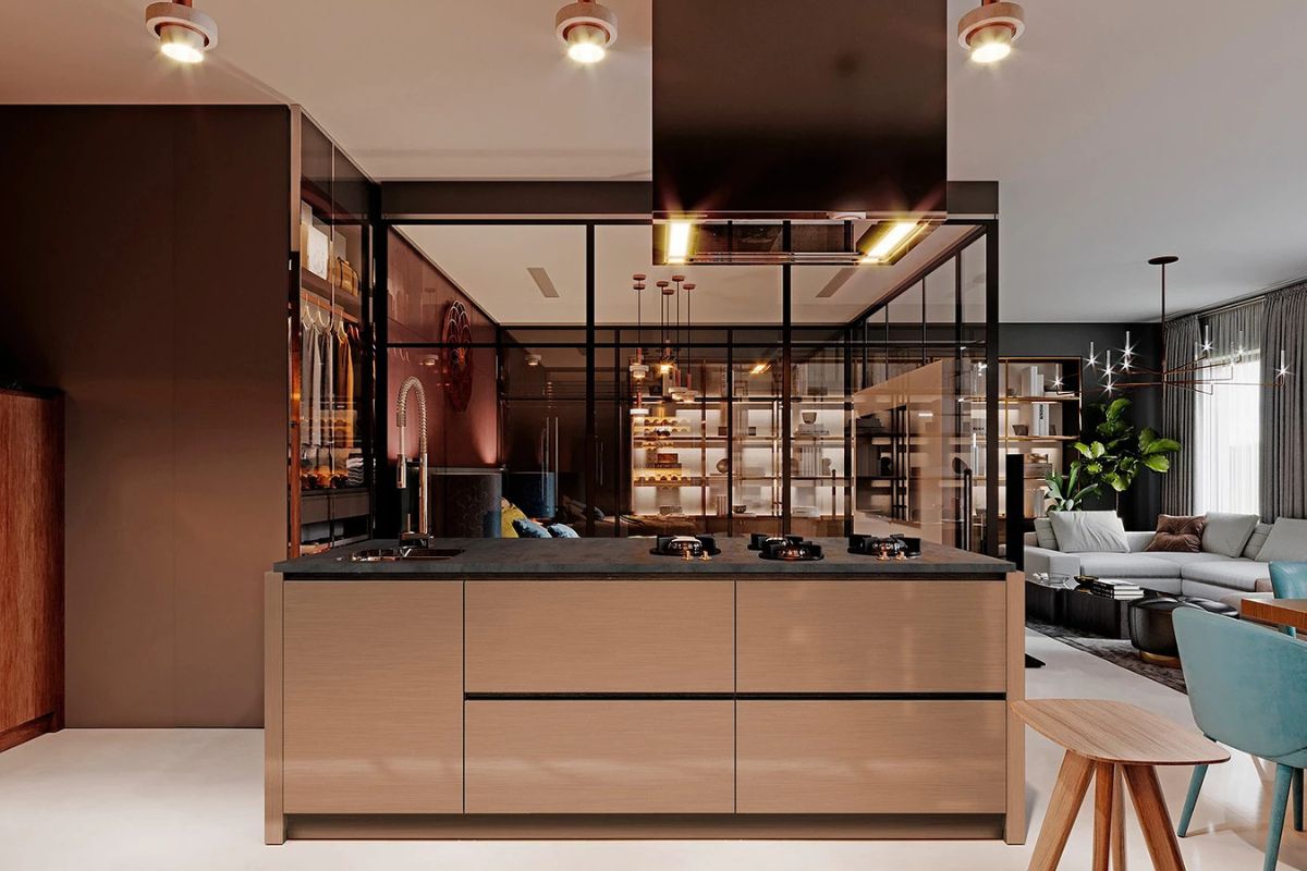 Kronospan blat Slim Line Łupek Arosa Ciemny K539 PH - obrazek 3