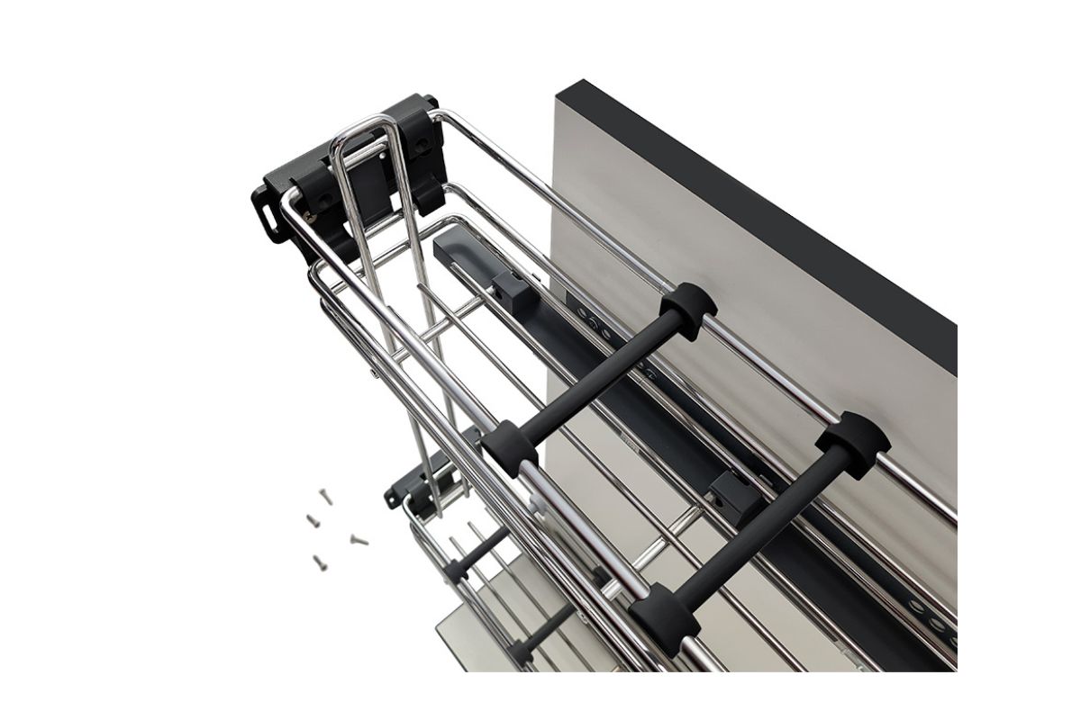 Kosz cargo FILO 200 dwupoziomowy lewy chrom FBM - obrazek 4