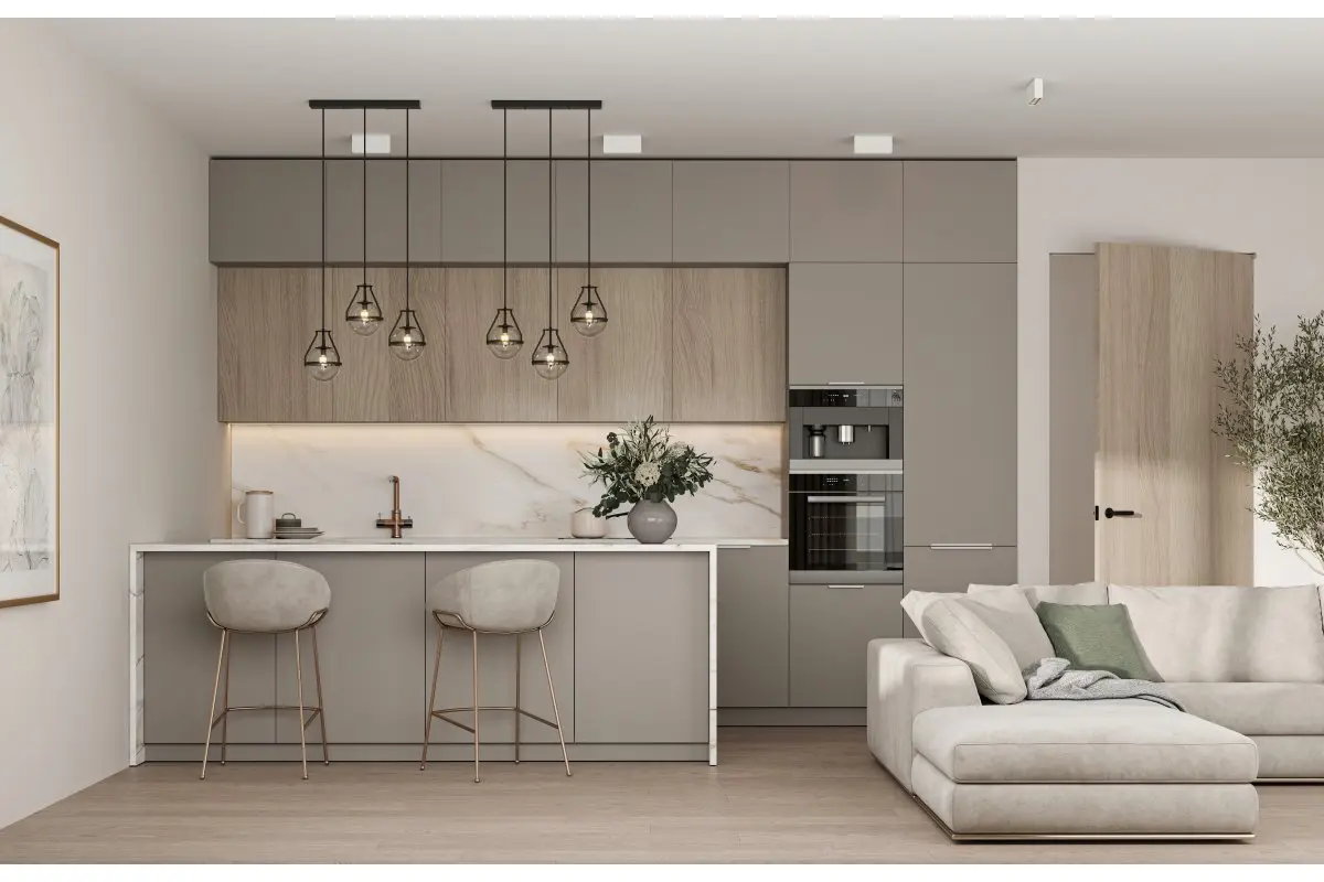 Włącznik podblatowy ściemnialny do materiału o grubości do 40mm, 12V/24V, max.50W, przewody 500mm