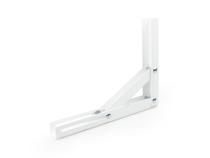 Kątownik składany malowany L-400 biały ATM