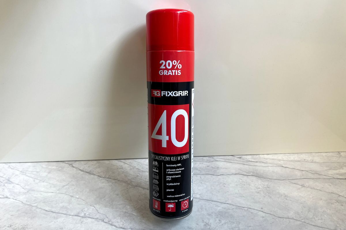 Klej FIX GRIP 40 aerosol 600 ml