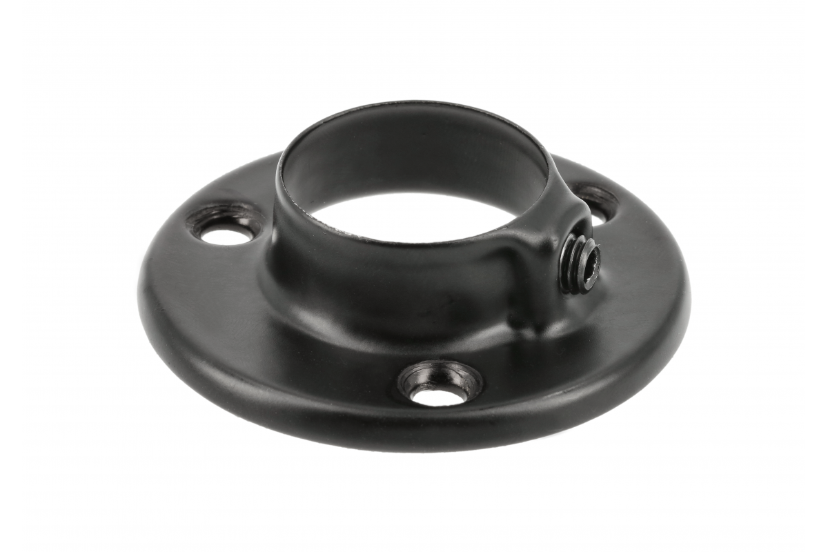 Mocowanie rozeta R-25 do drążka okrągłego czarna GTV