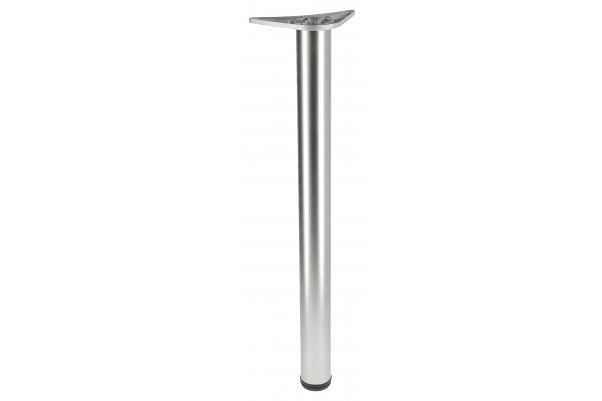 Noga meblowa A6 okrągła H-710 z regulacją GTV