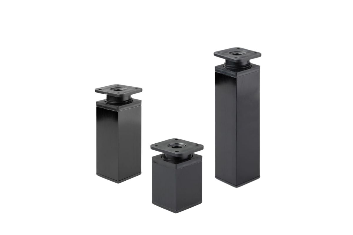 Nóżka meblowa DN-027 czarna ATM