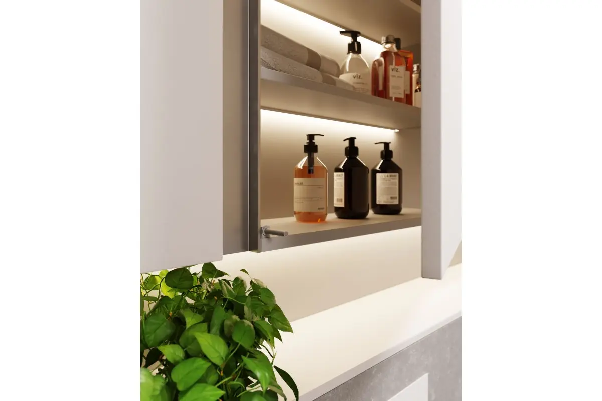 Odbojnik GTV SALTO NOVA, krótki, nakładany, gumka, szary