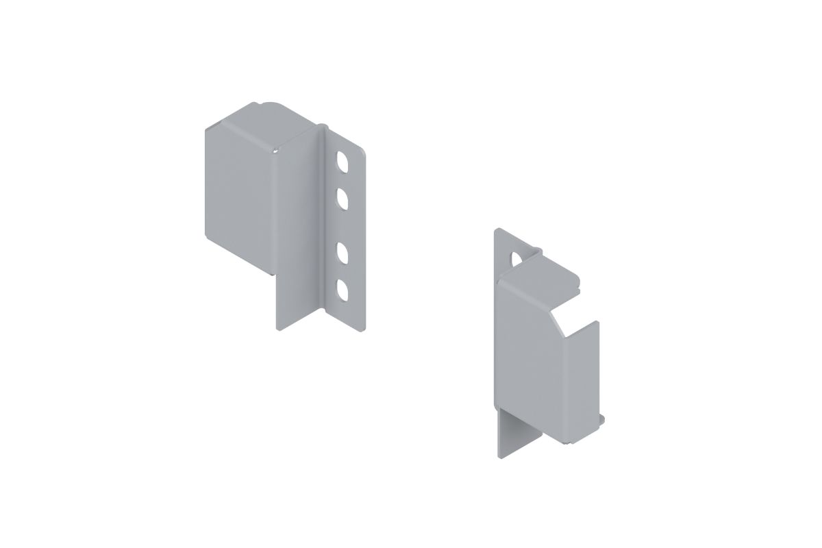 Uchwyt relingu TANDEMBOX plus/antaro prawy+lewy szary BLUM ZRR.5200