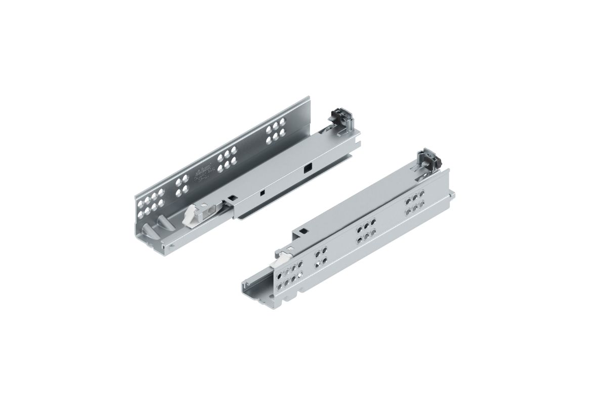 Prowadnica TANDEM TIP-ON Pełny wysuw L-250 mm lewa/prawa BLUM 560F2500T