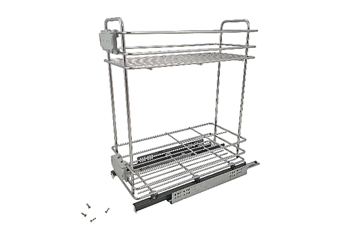 Kosz cargo FILO 300 dwupoziomowy chrom FBM