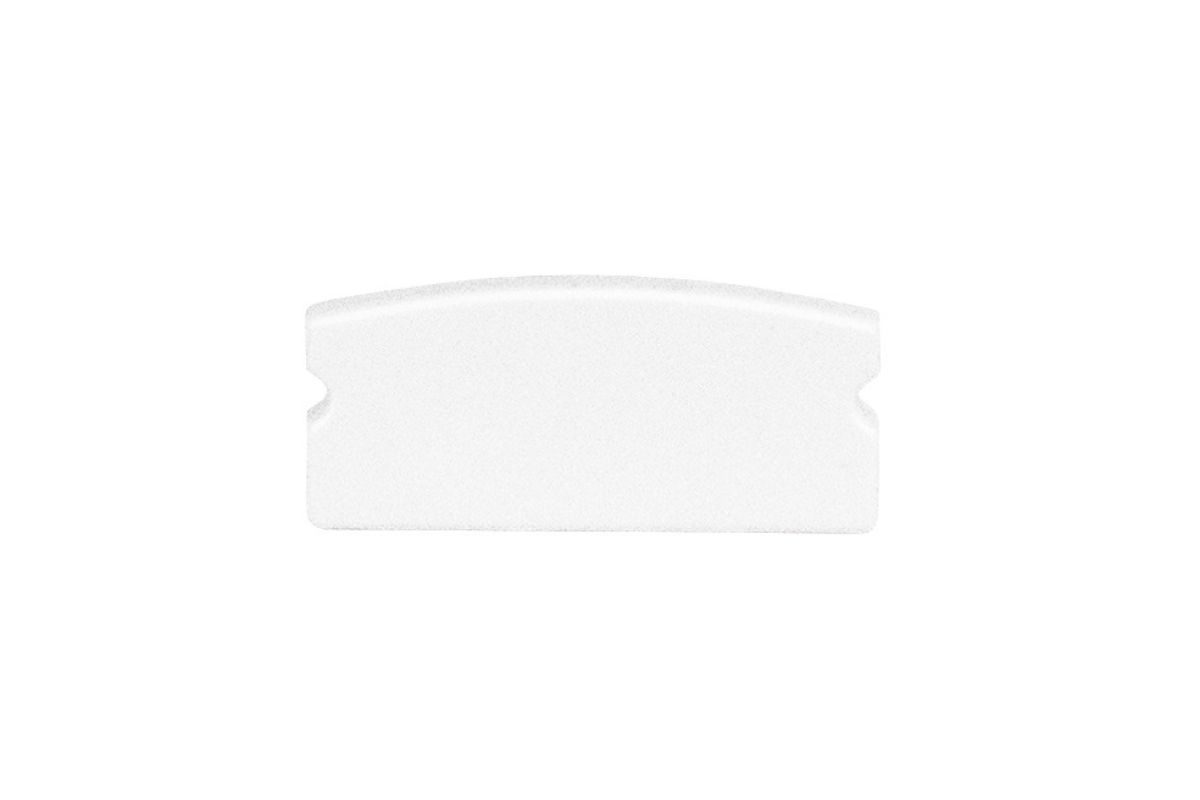 Zaślepka do profilu LED nakładanego biała