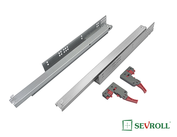 Prowadnica  Dolnego Montażu DXS-3D 35 kg pełny wysuw Sevroll