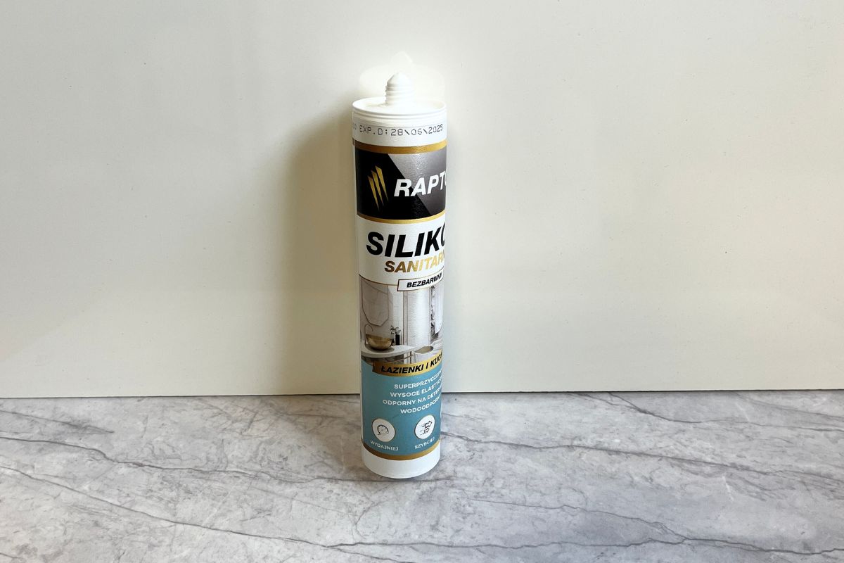 Silikon sanitarny bezbarwny 280 ml