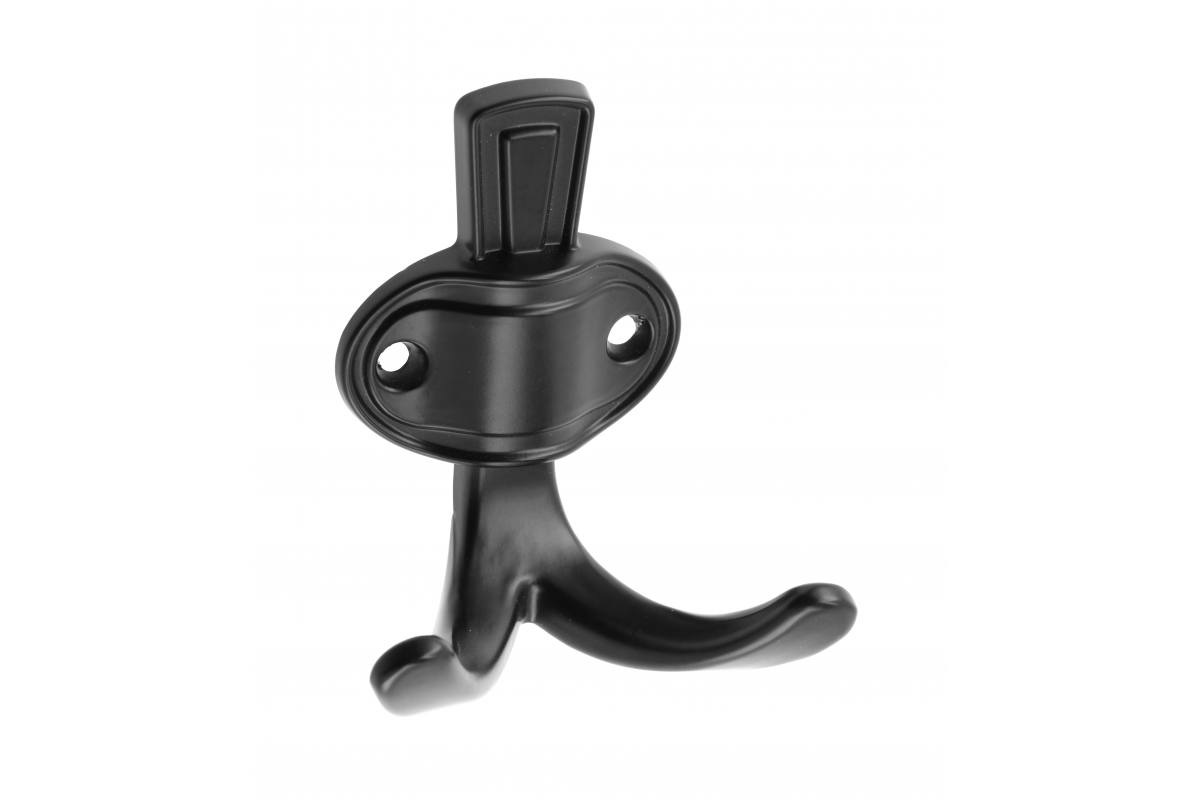 Wieszak meblowy podwójny CORUNA-M czarny GTV - obrazek 4