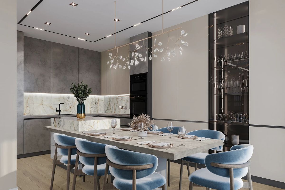 Kronospan płyta ścienna ROCKO Marble Gold R154 - obrazek 8