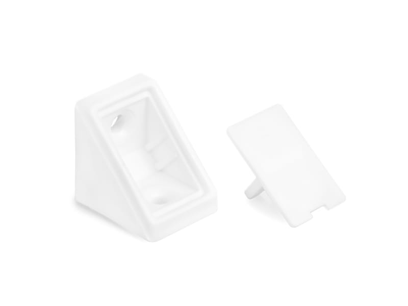 Kątownik plastikowy pojedynczy KN-385 biały ATM