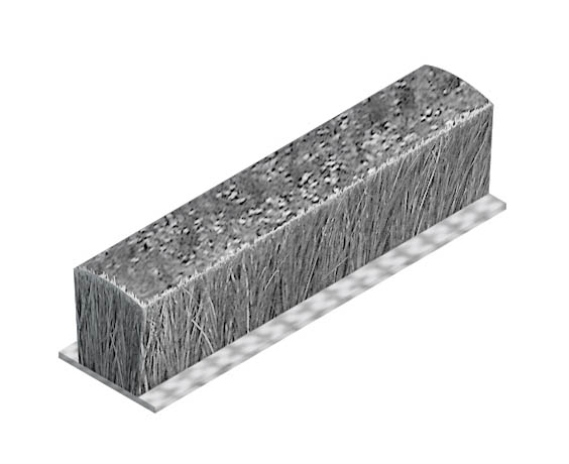 Szczotka odb. bez kleju szara 4