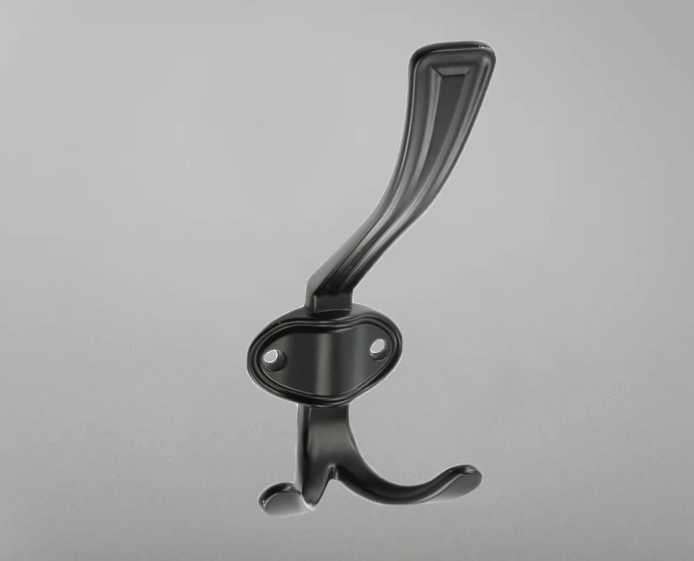 Wieszak meblowy CORUNA-D czarny GTV