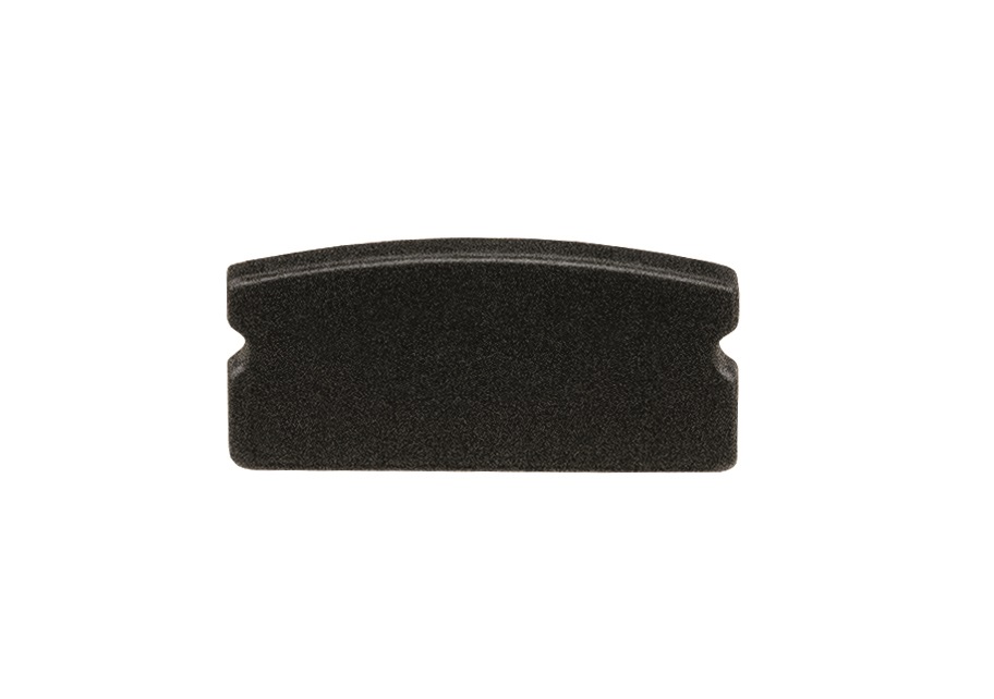 Zaślepka do profilu LED nakładanego czarna