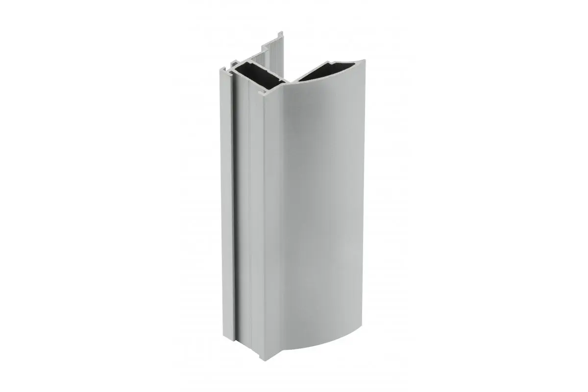 Profil aluminiowy rączka NOVO S 18 mm/16 mm/4 mm, L=2,7 m, kolor srebrny