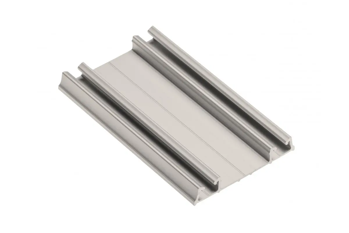 Profil aluminiowy tor dolny PRO, L=3 m, kolor szampan - anodowany