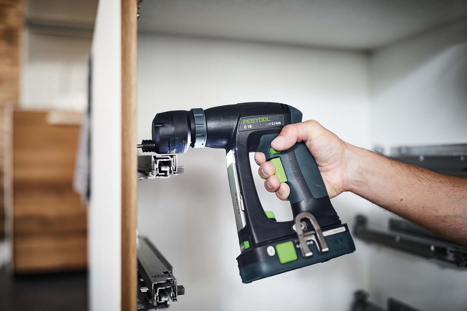 Festool Akumulatorowa wiertarko-wkrętarka C 18-Basic 576434 - obrazek 4