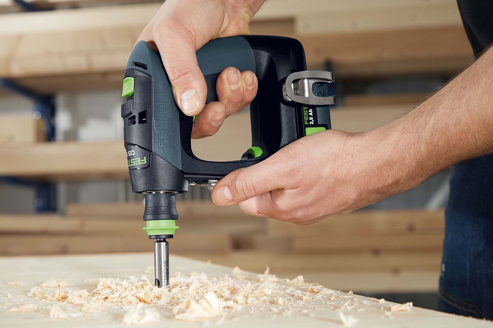 Festool Akumulatorowa wiertarko-wkrętarka CXS 12 2,5-Set 576865 - obrazek 4
